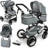 KIDUKU- 3 In 1 Combi-kinderwagen- Grijs/zilver- Buggy Incl. Autostoeltje-regenhoes- Inklapbaar 1 KIDUKU- 3 In 1 Combi-kinderwagen- Grijs/zilver- Buggy Incl. Autostoeltje-regenhoes- Inklapbaar -Winkel Voor Babyproducten 1197x1200 24