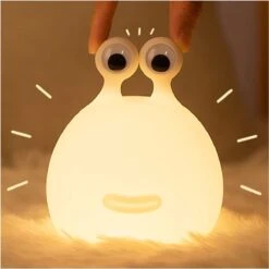 Merkloos Signity Oplaadbaar Nachtlampje Voor Kinderen - Warm Wit - Nachtlampje Baby - Dimbaar En Draadloos - Timer- En Geheugenfunctie - USB Oplaadbaar Nachtlampje Volwassenen