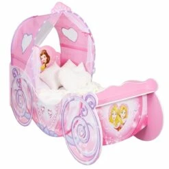 Disney Princess - Koetsbed - Met Led Verlichting - Roze -Winkel Voor Babyproducten 1198x1200 35