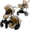 Ding Juna Kinderwagen 3 In 1 - Beige/Rose - Combi Kinderwagen Incl. Autostoel -Winkel Voor Babyproducten 1198x1200 74