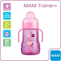 MAM Trainer+ | MAM Drinkbeker | MAM Drinkfles | Roze | 220ML -Winkel Voor Babyproducten 1199x1200 37