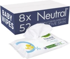 Neutral Billendoekjes - Parfumvrij - 416 Doekjes - Voordeelverpakking -Winkel Voor Babyproducten 1200x1006 1