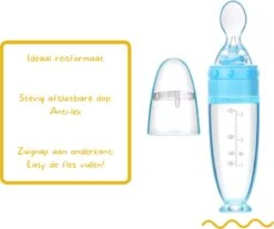 Biberoia® Knijpfles Met Lepel – Drinkfles - Baby / Kinderbestek - Kraamcadeau – Babyshower – Blauw -Winkel Voor Babyproducten 1200x1006 5