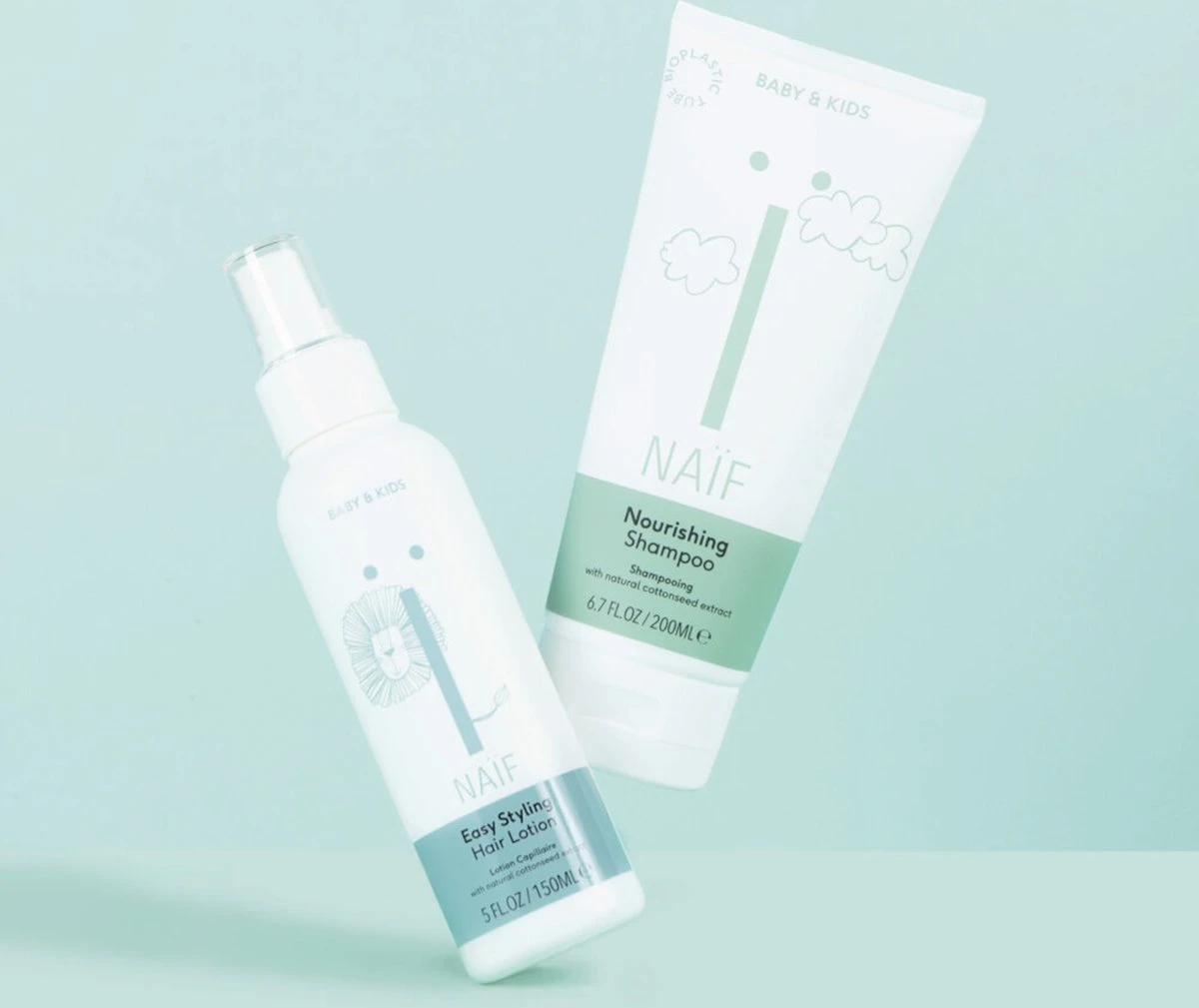 Naïf Easy Styling Haarlotion - Baby En Kind - 150ml - Met Natuurlijke Ingrediënten 4 Naïf Easy Styling Haarlotion - Baby En Kind - 150ml - Met Natuurlijke Ingrediënten - Afbeelding 2