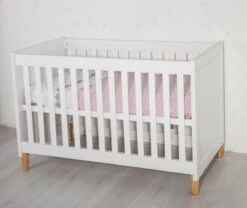 Cabino Babybed / Ledikant Stockholm Wit 60 X 120 Cm -Winkel Voor Babyproducten 1200x1009 3