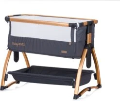 Co-sleeper Baby Boss Raven Zwart Chipolino Wieg Met Wielen -Winkel Voor Babyproducten 1200x1010