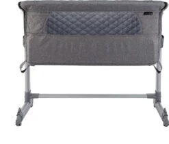 X Adventure Co Sleeper / Aanschuifwieg - Wieg - In Hoogte Verstelbaar - Verrijdbaar - Grijs -Winkel Voor Babyproducten 1200x1021 2