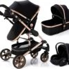 Luxe Kinderwagen 3 In 1 - Wandelwagen - Kinderwagen 3-in-1 Incl Autostoel - Kinderwagen Maxi Cosi – Buggy 3 In 1 - Newborn - Zwart/goud 2 Luxe Kinderwagen 3 In 1 - Wandelwagen - Kinderwagen 3-in-1 Incl Autostoel - Kinderwagen Maxi Cosi – Buggy 3 In 1 - Newborn - Zwart/goud -Winkel Voor Babyproducten 1200x1029 9