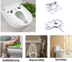 Merkloos WC Verkleiner - Wit Panda Ontwerp - Toilettrainer - Opvouwbare Toilet Zitje - Toiletbril Verkleiner - Kinder WC Bril -Winkel Voor Babyproducten 1200x1031 1