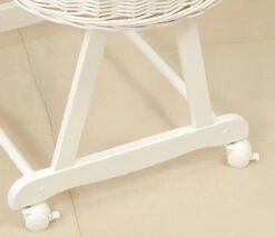 MamaLoes Rotan Wit Baby Wiegje 66755 -Winkel Voor Babyproducten 1200x1037