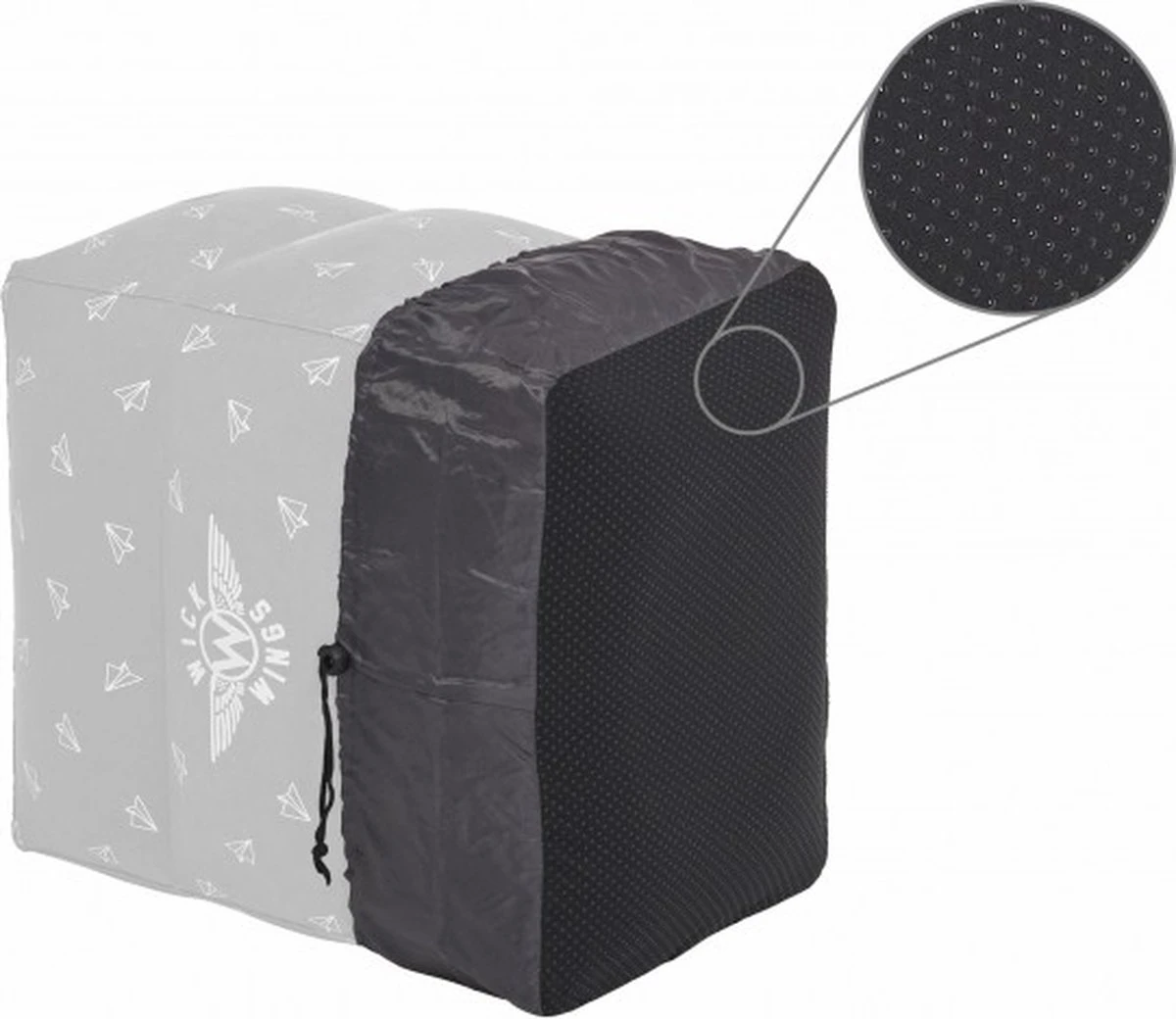 Wick Wings - Wick Air Vliegtuigbedje - Reiskussen - Voetensteun - Antislip 9 Wick Wings - Wick Air Vliegtuigbedje - Reiskussen - Voetensteun - Antislip - Afbeelding 7