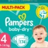 Pampers® Pampers Baby-Dry Luiers - Maat 4 (9-14 Kg) - 174 Stuks - Multi-Pack -Winkel Voor Babyproducten 1200x1042 3