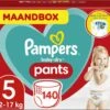 Pampers® Pampers Baby-Dry Pants Luierbroekjes - Maat 5 (12-17 Kg) - 140 Stuks - Maandbox -Winkel Voor Babyproducten 1200x1044