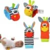 Merkloos EPIN | Baby Rammelaar Set | 2 Baby Pols Rammelaars | 2 Speelsokken Rammelaars | Giraffe | 4-Delig -Winkel Voor Babyproducten 1200x1045 7