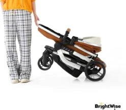 Merkloos BrightWise® Luxe Kinderwagen 3 In 1 Voldoet Aan Alle Europese Veiligheidscertificaten - Wandelwagen - Kinderwagen 3-in-1 Incl Autostoel - Kinderwagen Maxi Cosi – Buggy 3 In 1 - Newborn - Leer - Bruin 31 Merkloos BrightWise® Luxe Kinderwagen 3 In 1 Voldoet Aan Alle Europese Veiligheidscertificaten - Wandelwagen - Kinderwagen 3-in-1 Incl Autostoel - Kinderwagen Maxi Cosi – Buggy 3 In 1 - Newborn - Leer - Bruin -Winkel Voor Babyproducten 1200x1045 8