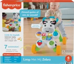 Fisher Price Fisher-Price Loop Met Mij Zebra - Looptrainer -Winkel Voor Babyproducten 1200x1048 10