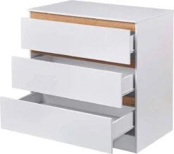 Kamyra® Commode/Ladekast Voor Baby - Verzorgingstafel - Kasten - Babykamer, Badkamer - Wit, 78 X 80 X 48 Cm 11 Kamyra® Commode/Ladekast Voor Baby - Verzorgingstafel - Kasten - Babykamer, Badkamer - Wit, 78 X 80 X 48 Cm -Winkel Voor Babyproducten 1200x1061 2