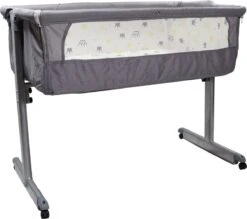 Eco Baby Sterren Grijs Wieg Aan Bed HC493084
