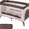 TecTake - Kinder Reisbed Babybed - Beige / Bruin - 402417 - 126x65x80 Cm Met Draagtas -Winkel Voor Babyproducten 1200x1069 8