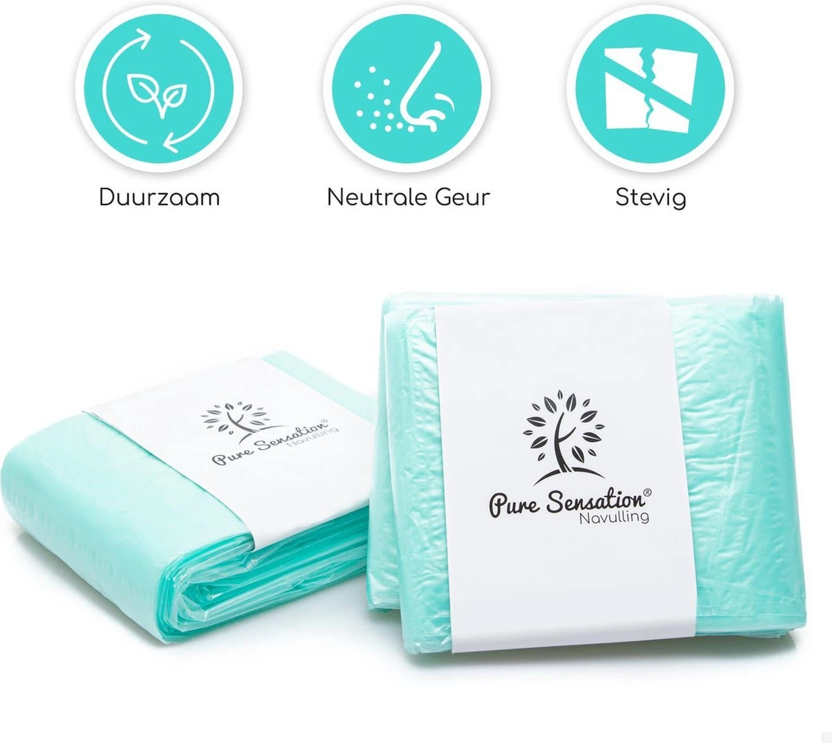 Pure Sensation Luieremmer Navulling - 12 Stuks - Geschikt Voor Korbell - Inclusief Extra Luier Etui - Navullingen 15/16 Liter - Luieremmer Zakken - Luieremmernavullingen - Luieremmers - Korbell Luieremmer – Luierzakjes Wegwerp - Korbell Navulling 5 Pure Sensation Luieremmer Navulling - 12 Stuks - Geschikt Voor Korbell - Inclusief Extra Luier Etui - Navullingen 15/16 Liter - Luieremmer Zakken - Luieremmernavullingen - Luieremmers - Korbell Luieremmer – Luierzakjes Wegwerp - Korbell Navulling - Afbeelding 3