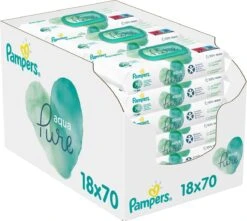 Pampers® Pampers Aqua Pure Billendoekjes – 1260 Doekjes 23 Pampers® Pampers Aqua Pure Billendoekjes – 1260 Doekjes -Winkel Voor Babyproducten 1200x1073 1