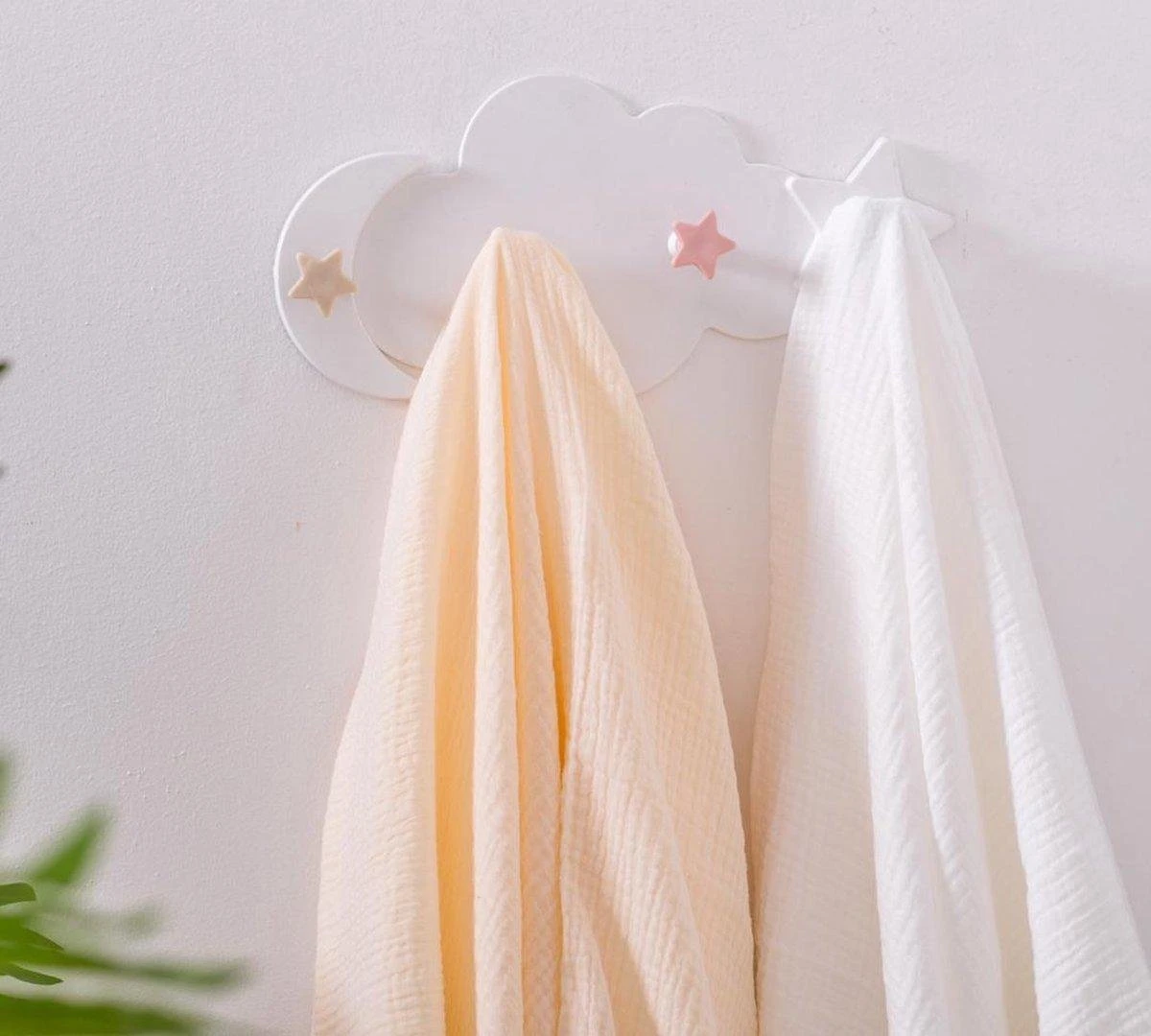 Hydrofiele Doek XL 120x120cm Wit - Luxueuze Kwaliteit - 100% Zacht Katoen - Hydrofiele Luiers - Swaddle - Inbakerdoek - Wikkeldeken- Omslagdoek Baby - Bad 6 Hydrofiele Doek XL 120x120cm Wit - Luxueuze Kwaliteit - 100% Zacht Katoen - Hydrofiele Luiers - Swaddle - Inbakerdoek - Wikkeldeken- Omslagdoek Baby - Bad - Afbeelding 4