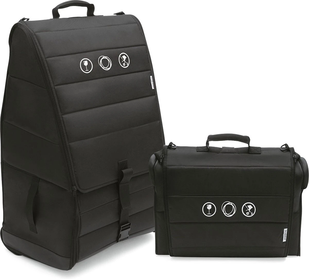 Bugaboo Comfort Transporttas - Zwart / Rood 5 Bugaboo Comfort Transporttas - Zwart / Rood - Afbeelding 3