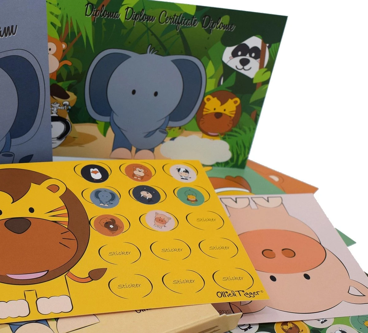 Ollie & Tigger Plaskaarten Voor Zindelijkheidstraining - Beloningssysteem 5 Ollie & Tigger Plaskaarten Voor Zindelijkheidstraining - Beloningssysteem - Afbeelding 3