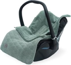 Jollein Voetenzak Voor Autostoel & Kinderwagen - River Knit - Ash Green -Winkel Voor Babyproducten 1200x1095 7
