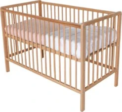 Prénatal Basis Ledikant - Naturel Hout - Babybed - 60x120cm