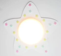 Funnylight Baby En Kinder LED Lamp Ster Wit Met Multicolour Sterren - Trendy Plafonniere Voor De Jongens En Meisjes Slaapkamer -Winkel Voor Babyproducten 1200x1101 6