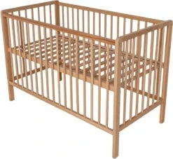 Prénatal Basis Ledikant - Naturel Hout - Babybed - 60x120cm 9 Prénatal Basis Ledikant - Naturel Hout - Babybed - 60x120cm -Winkel Voor Babyproducten 1200x1103 1