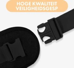 Deryan Pack Basic Luxe Heupdrager - Baby En Peuter Heupzitje - Draagzak Zwart -Winkel Voor Babyproducten 1200x1103 6