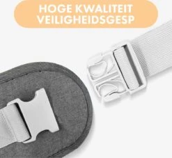 Deryan Pack Light Luxe Heupdrager - Ergonomische Draagzak + Opbergvakjes Grijs -Winkel Voor Babyproducten 1200x1104 12