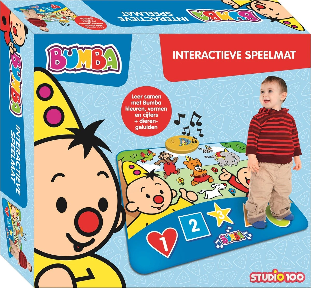 Bumba Speelkleed - Interactieve Speelmat 90 X 70 Cm - 6 Dierengeluiden 7 Bumba Speelkleed - Interactieve Speelmat 90 X 70 Cm - 6 Dierengeluiden - Afbeelding 5
