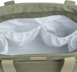 Nobodinoz Baby On The Go Luiertas Olive Green -Winkel Voor Babyproducten 1200x1116 9