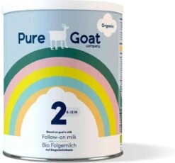 Pure Goat Company - Opvolgmelk 2 - Biologische Flesvoeding Op Basis Van Volle Geitenmelk - 800 Gram -Winkel Voor Babyproducten 1200x1117 5