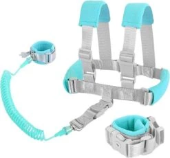 MijnNami 2 In 1 Harnas En Polstuigje – Kindertuigje En Polstuigje Met Slot – Mint -Winkel Voor Babyproducten 1200x1118 12