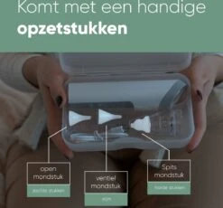 AQUILA Elektrische Neusreiniger Voor Baby En Kinderen - Neuszuiger Baby - Neuspeer - Vrij Van BPA - Oplaadbaar - 3 Standen, Muziek En Licht Voor Afleiding -Winkel Voor Babyproducten 1200x1118