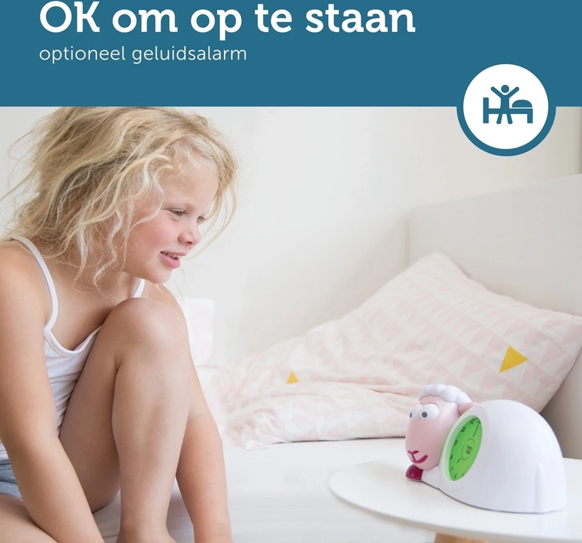 Merkloos Sam Slaaptrainer - Met Nachtlamp Functie En Slaaptimers - Roze / Wit 22 Merkloos Sam Slaaptrainer - Met Nachtlamp Functie En Slaaptimers - Roze / Wit - Afbeelding 20