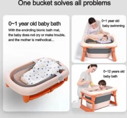K IKIDO Babybadje - Bad Baby - Opvouwbare Babybadje - Babybadkuip - Met Steunkussen & Badkruk - Opvouwbaar Bad Kinderen - Bath Bucket - Oranje 14 K IKIDO Babybadje - Bad Baby - Opvouwbare Babybadje - Babybadkuip - Met Steunkussen & Badkruk - Opvouwbaar Bad Kinderen - Bath Bucket - Oranje -Winkel Voor Babyproducten 1200x1119 2