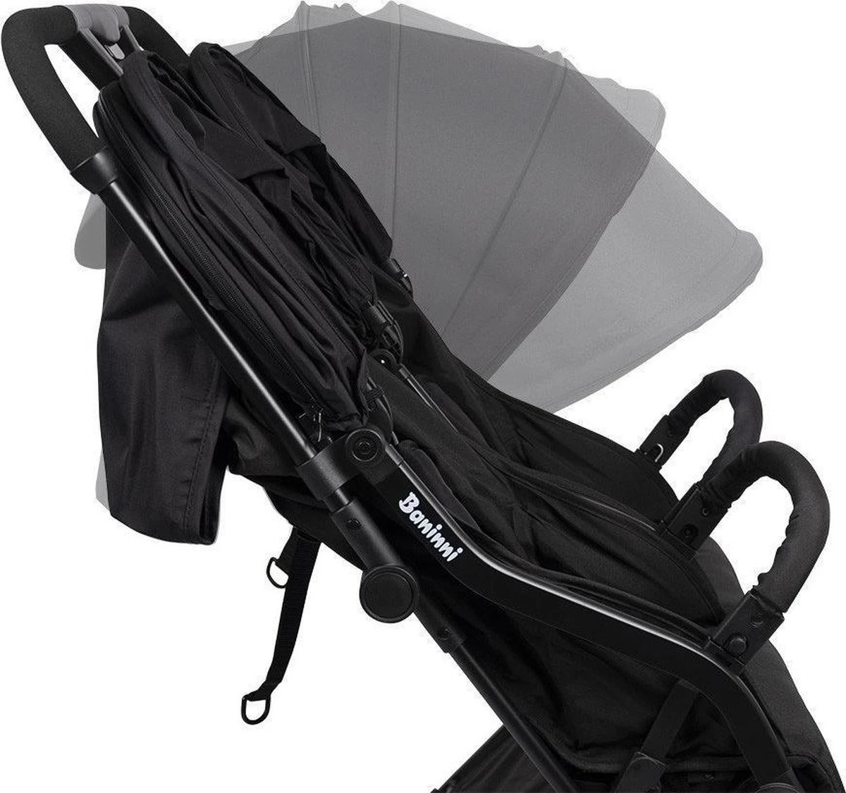 Baninni Duo Buggy Adige Zwart 18 Baninni Duo Buggy Adige Zwart - Afbeelding 16