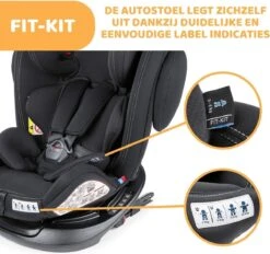 Chicco Autostoel Unico PLUS - Groep 0 1 2 3 - Isofix Bevestiging -Verstelbare Hoofdsteun - Zwart -Winkel Voor Babyproducten 1200x1126 6