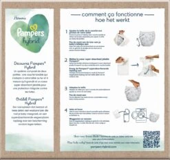 Pampers® Pampers - Harmonie Hybrid - Wasbare Luier - Probeerverpakking 21 Pampers® Pampers - Harmonie Hybrid - Wasbare Luier - Probeerverpakking -Winkel Voor Babyproducten 1200x1129