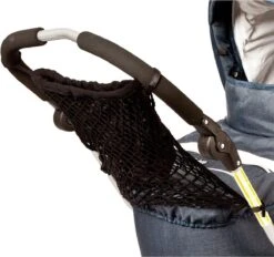 Boodschappennet Kinderwagen – Buggynet Met Binnentas – Boodschappennetje – Buggy Net – Netje Voor Wandelwagen – Boodschappentas – Buggynetje Zwart