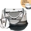Deryan Shane Luxe 2023 Campingbedje - Baby Tent - Anti-UV 50+ - Peuterbed - Silver -Winkel Voor Babyproducten 1200x1129 8