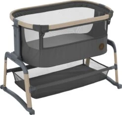 Maxi-Cosi Iora Air Co-sleeper - Beyond Graphite - 100% Gerecyclede Stoffen - Schommelfunctie - Ademende Stoffen - Dik Matras -Winkel Voor Babyproducten 1200x1131 5