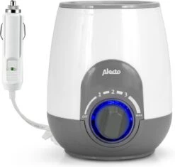 Alecto BW-512 CAR - Flessenwarmer Met 500W Vermogen Voor Thuis En Onderweg - Geleverd Met 12V Auto Adapter - Wit -Winkel Voor Babyproducten 1200x1140 8