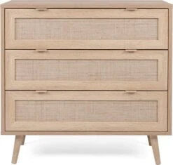 Commode 3 Tiroirs L80 Cm - Impression Rotin - Bali 27 Commode 3 Tiroirs L80 Cm - Impression Rotin - Bali -Winkel Voor Babyproducten 1200x1144 1