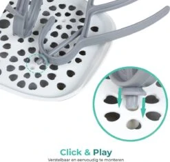 Nutrea EasyDry – Flessen Droogrek Baby – Afdruiprek Babyfles – Droogrek Voor Flessen – Inclusief Lekbak – Grijs/Wit 11 Nutrea EasyDry – Flessen Droogrek Baby – Afdruiprek Babyfles – Droogrek Voor Flessen – Inclusief Lekbak – Grijs/Wit -Winkel Voor Babyproducten 1200x1144 4